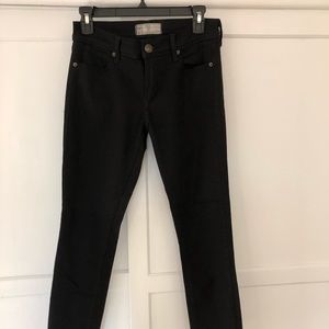 Free People Black Skinny Stretch Jeans 27